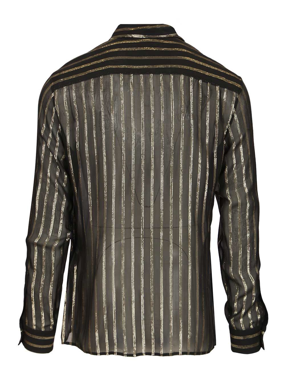 Valentino Silk and Lurex Chiffon Shirt 8V3ABS20B9HN06 (Valentino Garavani / シャツ・ブラウス ) | Valentino Garavani (ヴァレンティノ)(1)