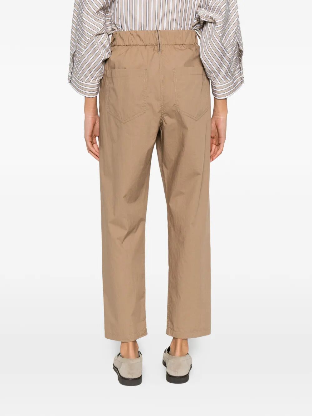 LIGHTWEIGHT POPLIN FIVE-POCKET TRACK TROUSERS WITH MONILI M0H93P8907C9266 (Brunello Cucinelli / パンツ ) | Brunello Cucinelli (ブルネロ・クチネリ)(2)