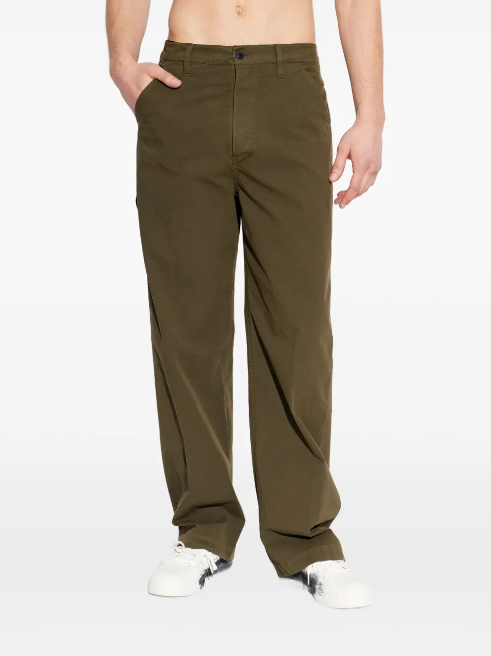 PICKERBYS COTTON TROUSERS WITH SIDE POCKET 0209263321606 (Dries Van Noten / パンツ ) | Dries Van Noten (ドリスヴァンノッテン)(3)