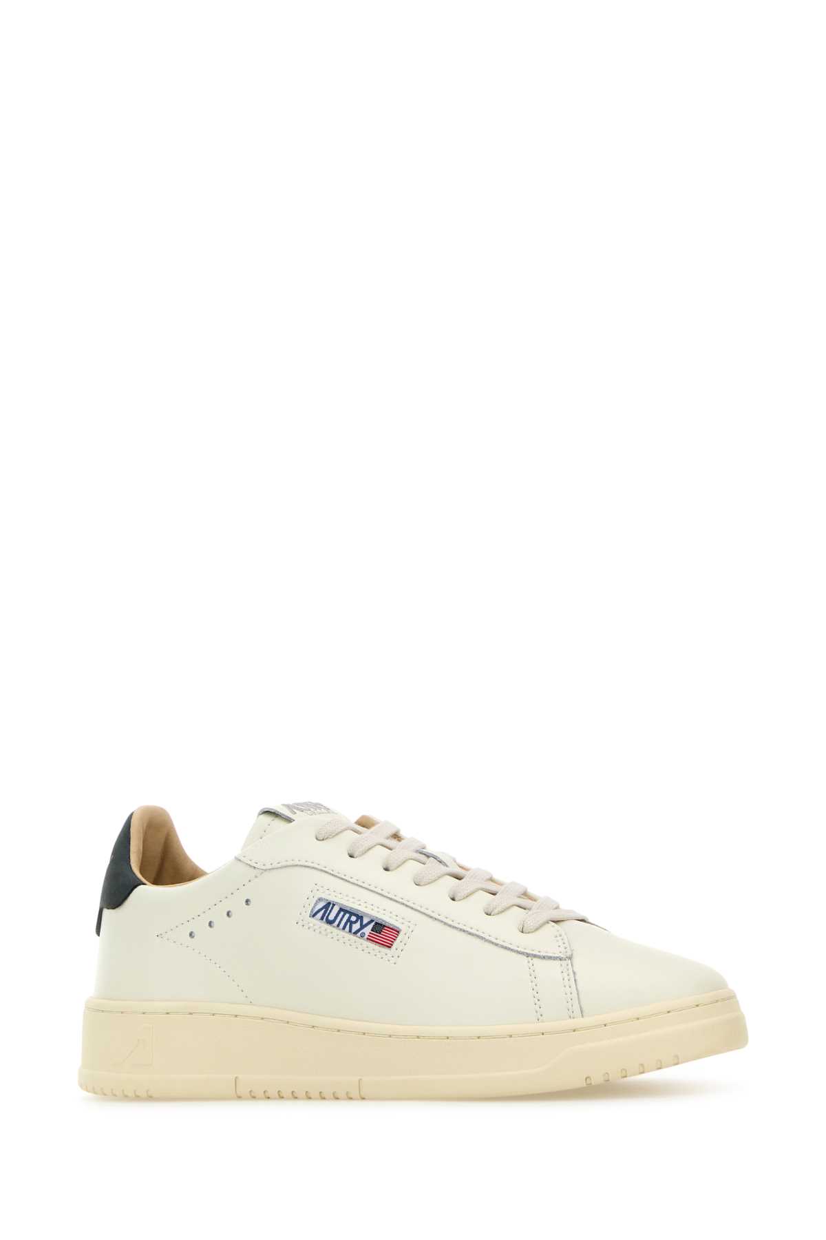 Ivory leather Dallas sneakers ADLMMR04 (AUTRY / スニーカー ) | AUTRY (オートリー)(1)