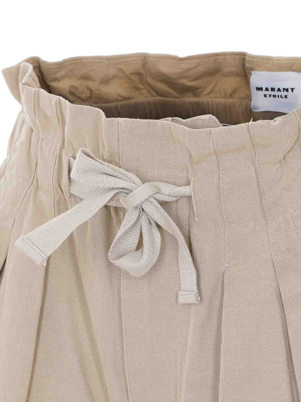 Beige Nirma Shorts SH0256FAD1G04E90BE (Isabel Marant Étoile / ショートパンツ ) | Isabel Marant Étoile (イザベル マラン エトワール)(2)