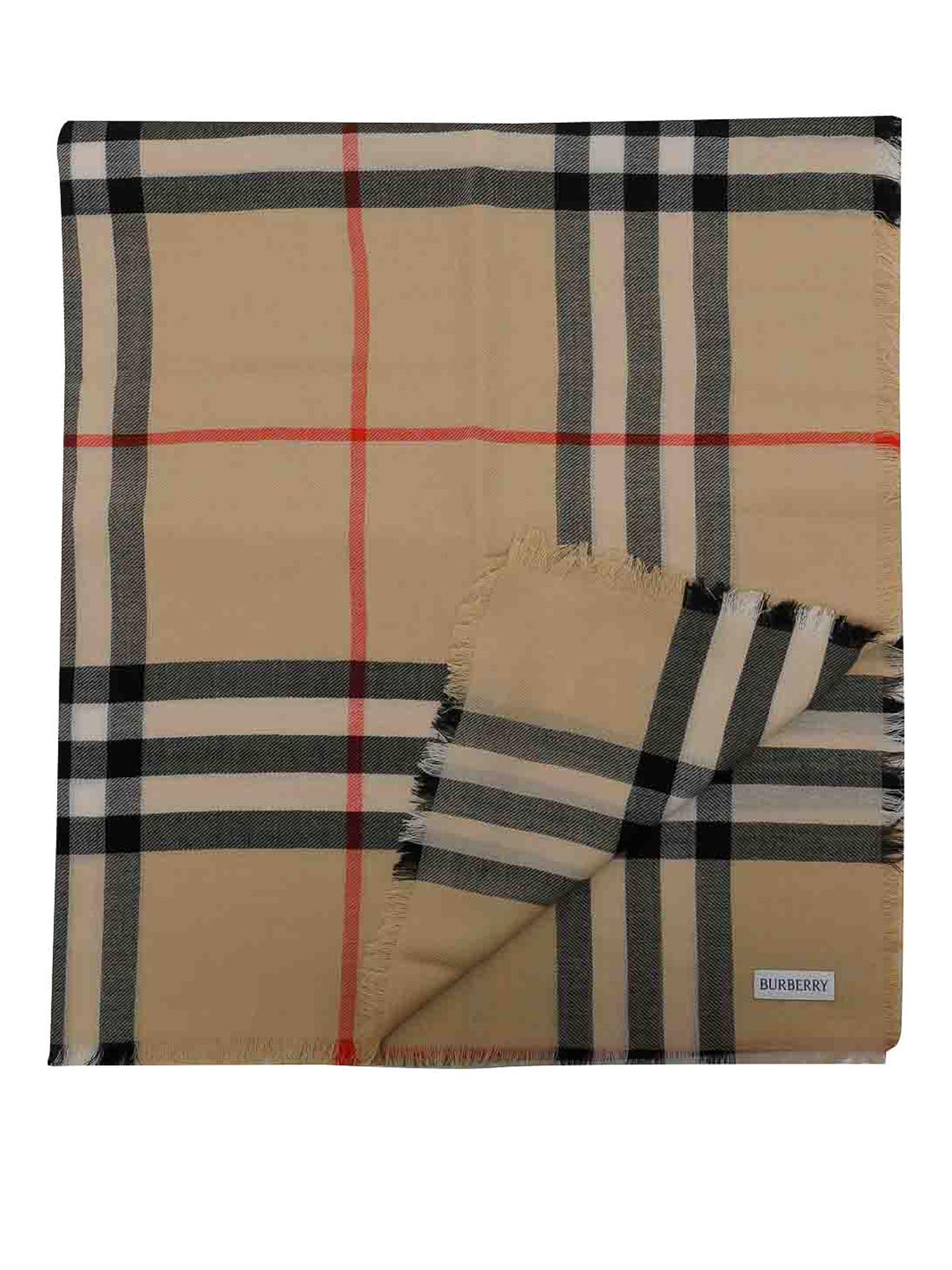 Check Motif Scarf 8122127 (Burberry / スカーフ・マフラー ) | Burberry (バーバリー)