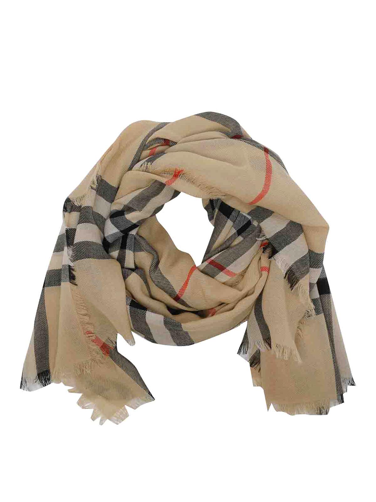 Check Motif Scarf 8122127 (Burberry / スカーフ・マフラー ) | Burberry (バーバリー)(1)