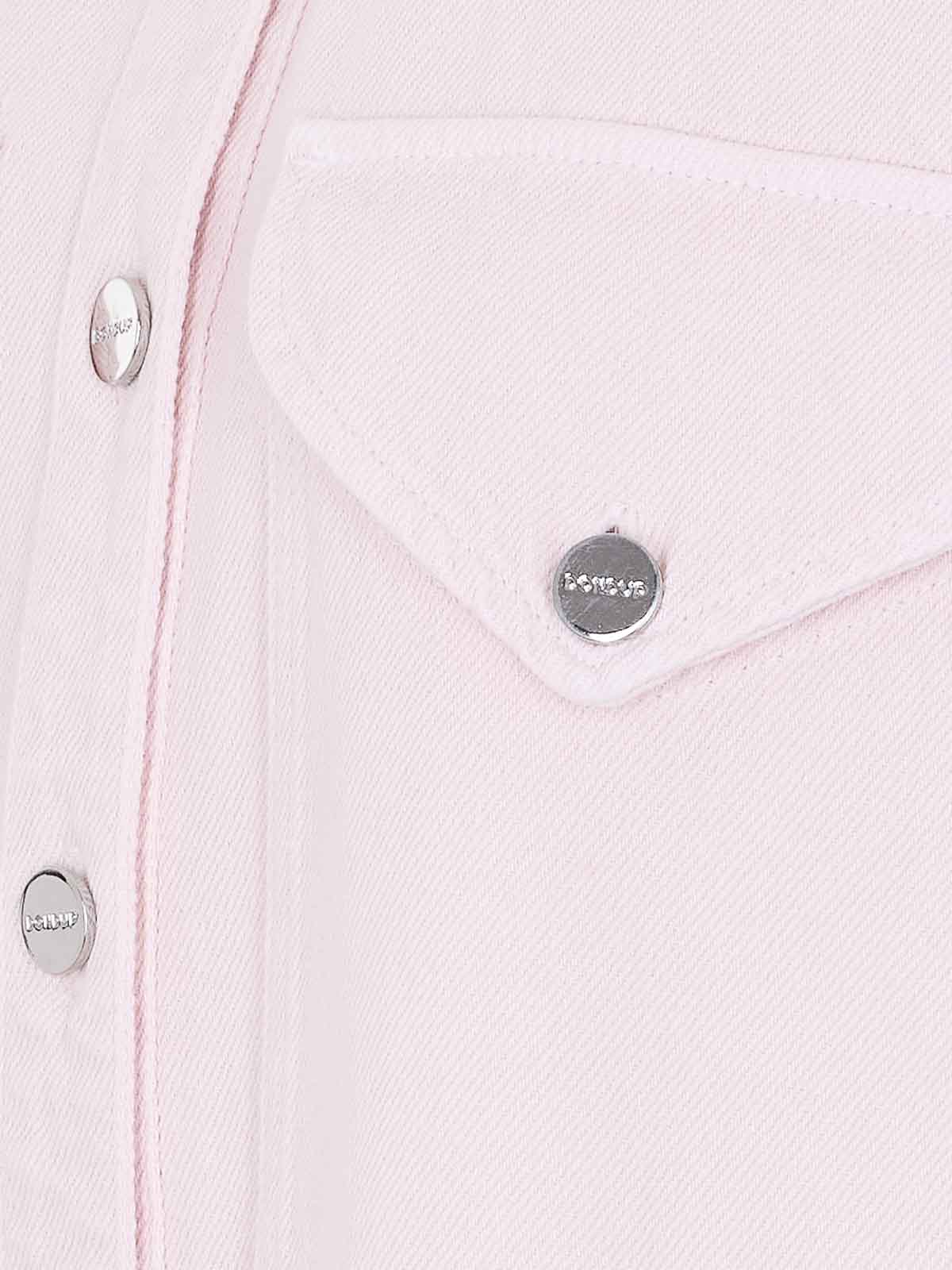 Pink Denim Shirt DC460BF0018YMB8511 (DONDUP / シャツ・ブラウス ) | DONDUP (ドンダップ)(2)