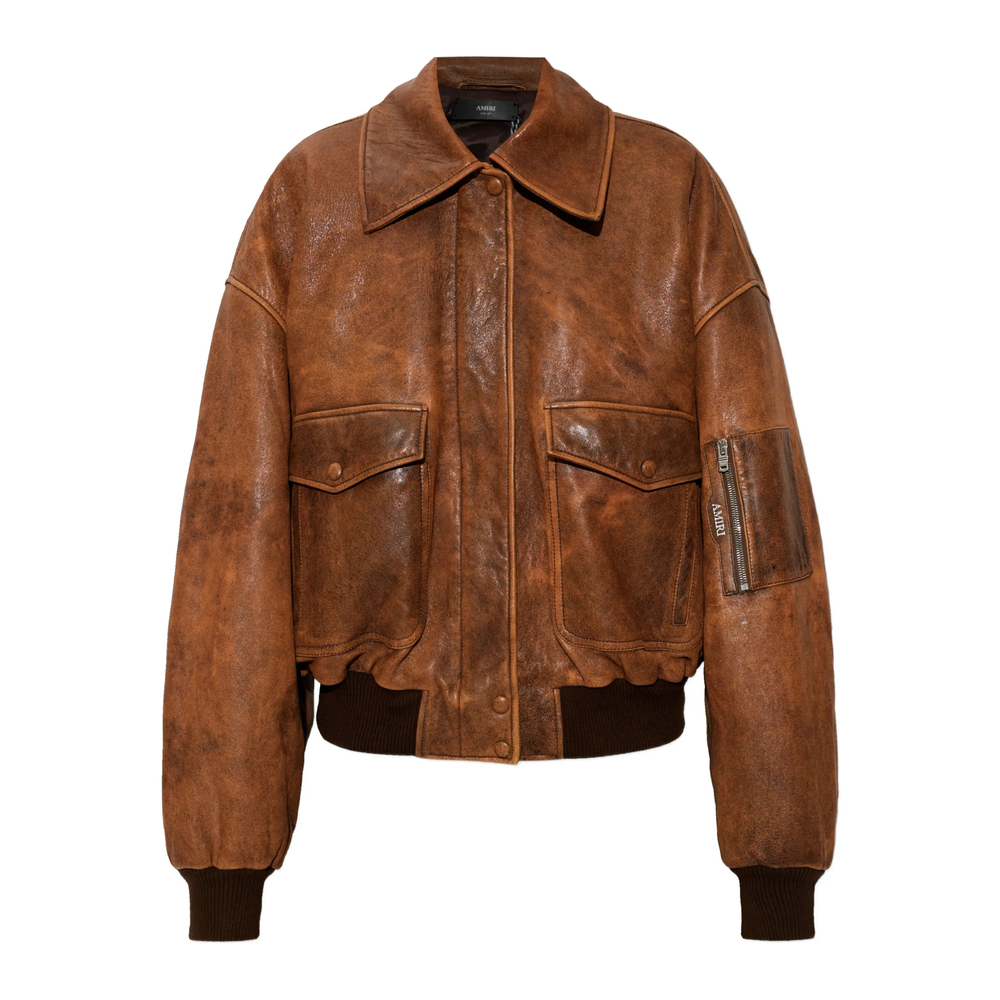 Outerwear Amiri AWOUJA1008DKGIN (AMIRI / レザー&ファージャケット・コート ) | AMIRI (アミリ)