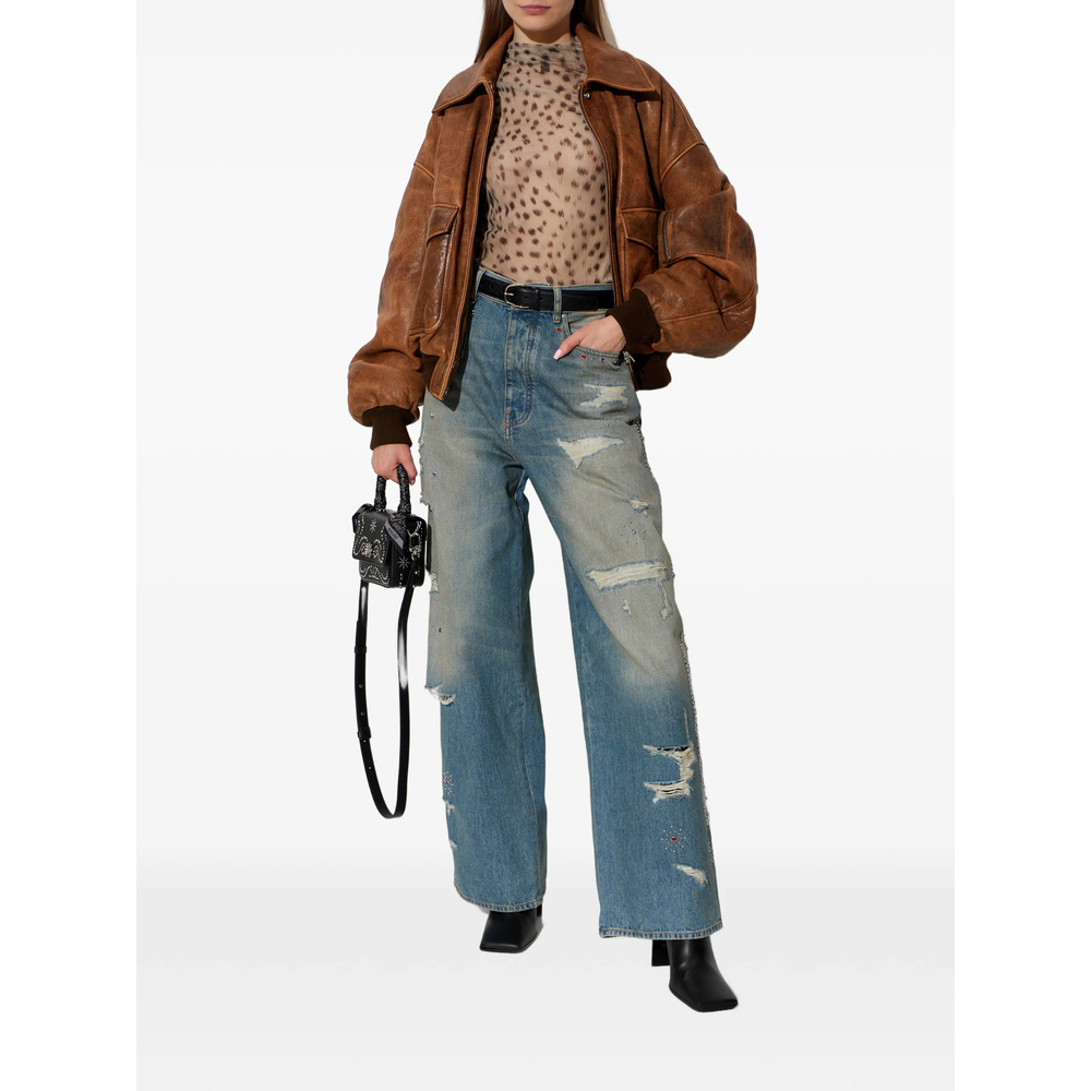 Outerwear Amiri AWOUJA1008DKGIN (AMIRI / レザー&ファージャケット・コート ) | AMIRI (アミリ)(4)