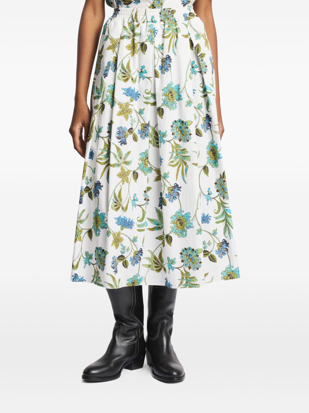 Fay Skirts White NXW92525500ZGHB001 (Fay / スカート ) | Fay (フェイ)(2)