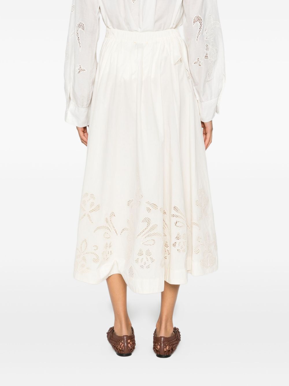 Forte Forte Skirts Ivory 14602MYSKIRTAVORIO (forte_forte / スカート ) | forte_forte (フォルテ フォルテ)(3)