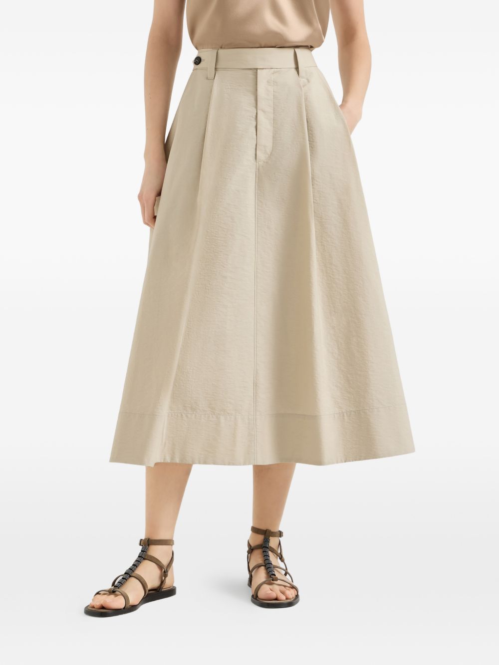 Brunello Cucinelli Skirts Beige M0F79G3951C9195 (Brunello Cucinelli / スカート ) | Brunello Cucinelli (ブルネロ・クチネリ)(4)