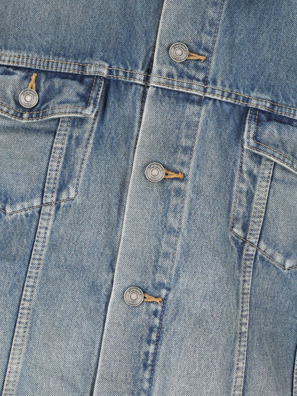 Saint Laurent Coats Blue 859157Y11CA4939 (Saint Laurent / カジュアルジャケット ) | Saint Laurent (サンローラン)(1)