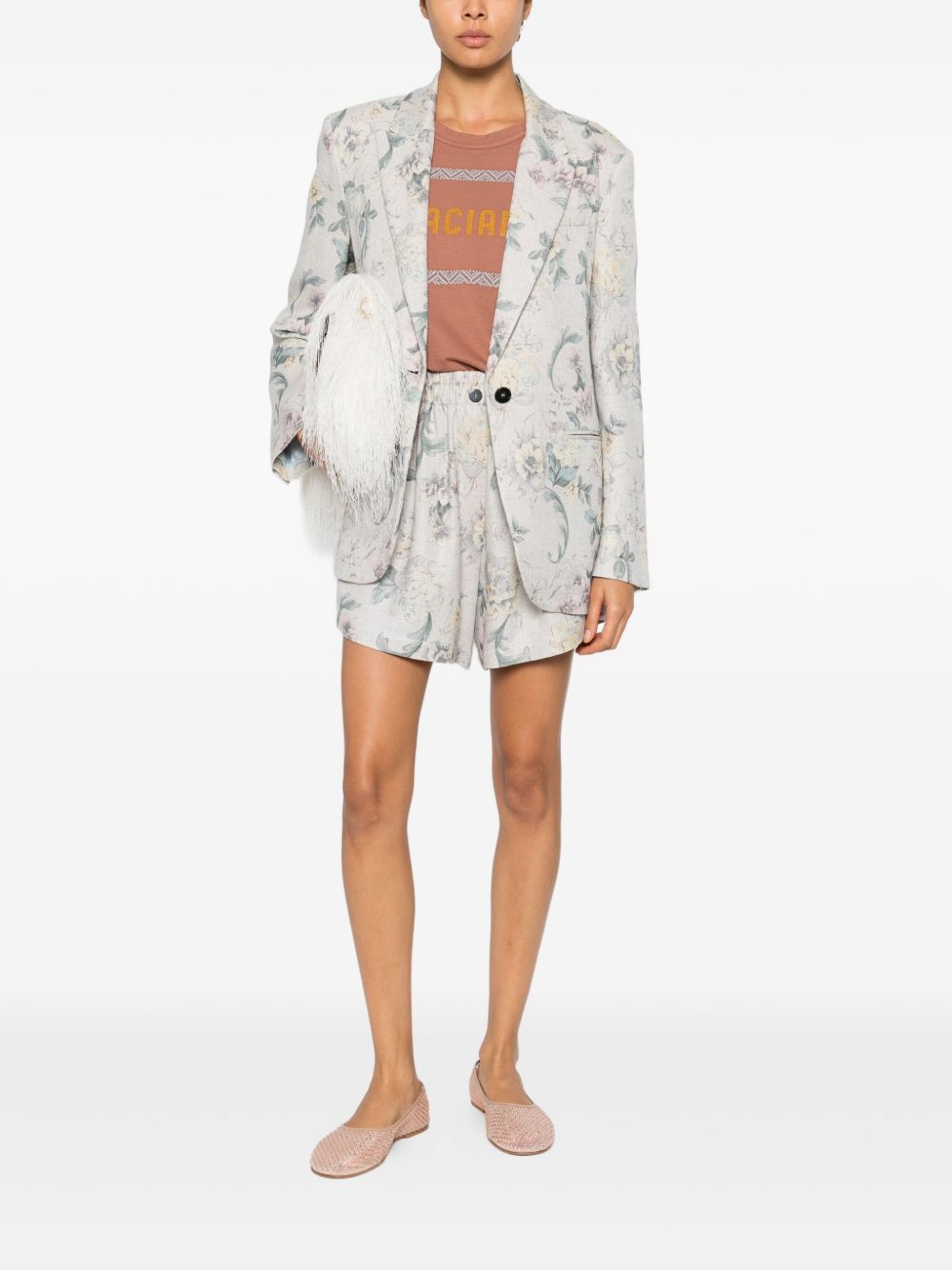 Forte Forte Jackets Powder 14629MYJACKETGLICINE (forte_forte / ブレザー・ジャケット ) | forte_forte (フォルテ フォルテ)(1)