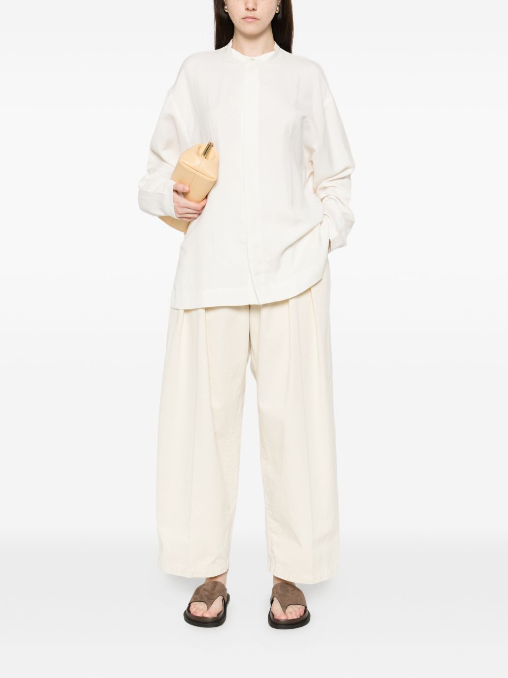 STUDIO NICHOLSON PRE Shirts White KARSTSNM1426CHALK (Studio Nicholson / シャツ・ブラウス ) | Studio Nicholson (スタジオニコルソン)(3)