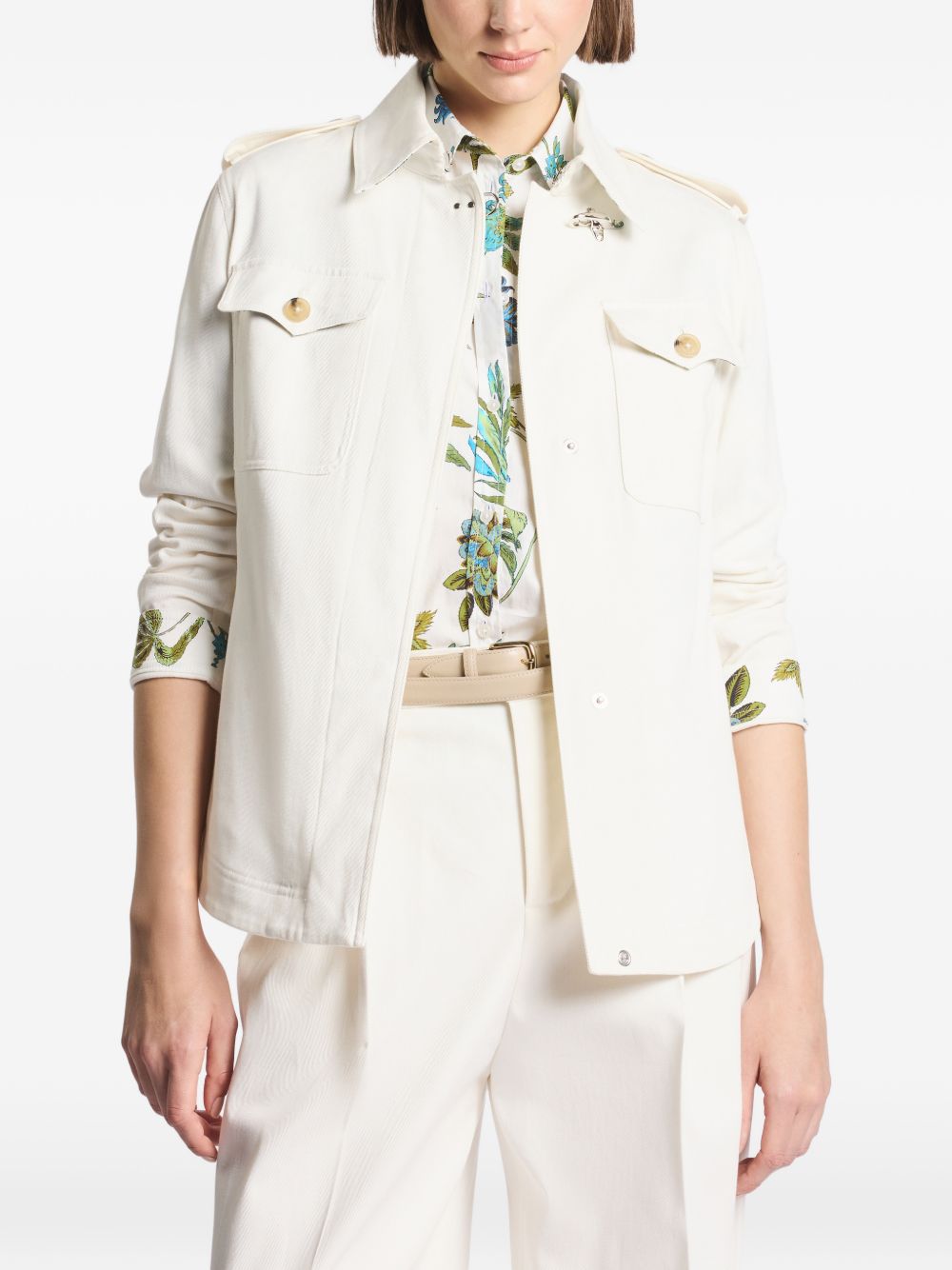Fay Jackets White NAW0452317SYCZB004 (Fay / カジュアルジャケット ) | Fay (フェイ)(2)