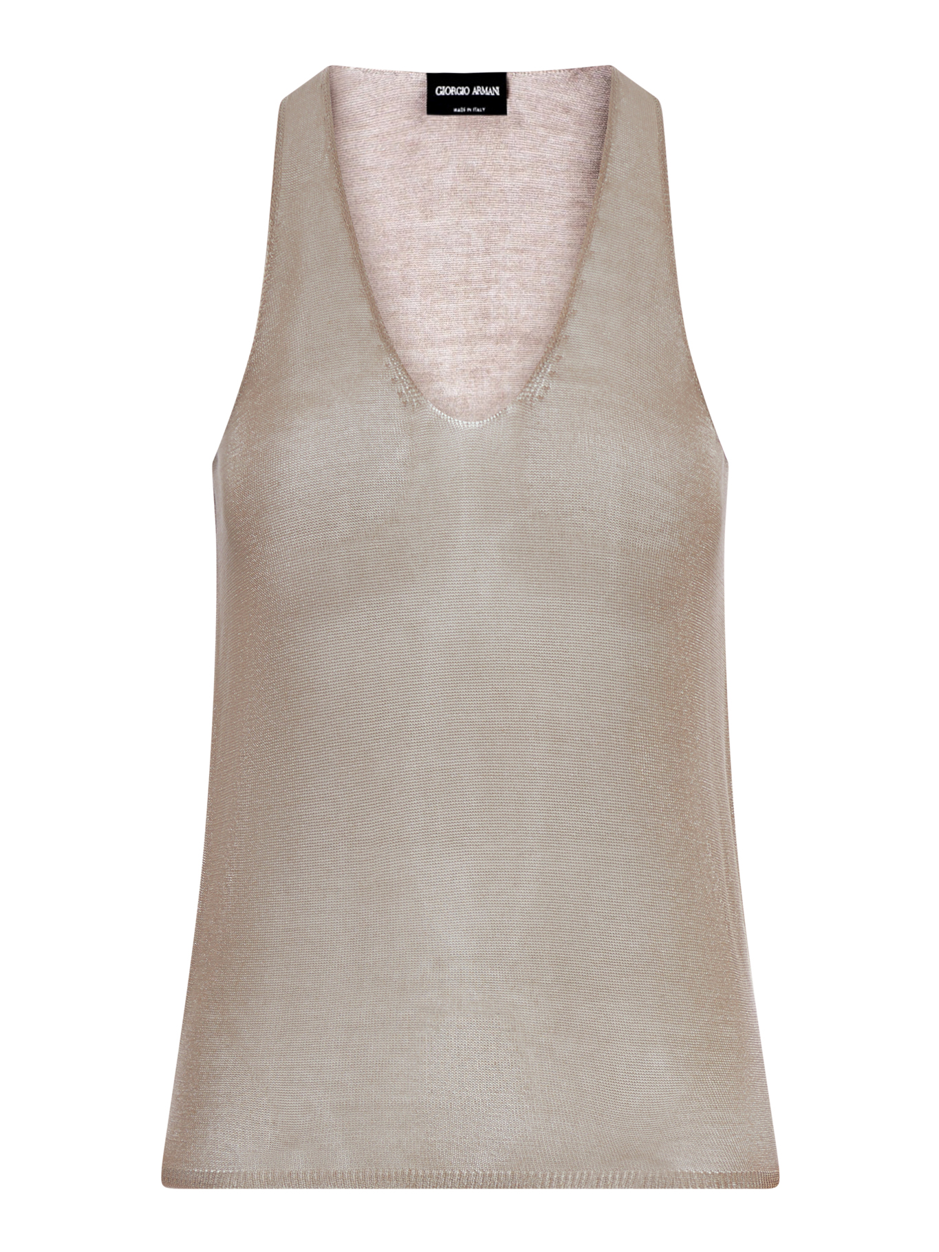 KNIT TOP GW002927AF24186U6072 (GIORGIO ARMANI / タンクトップ・キャミソール ) | GIORGIO ARMANI (ジョルジオ アルマーニ)