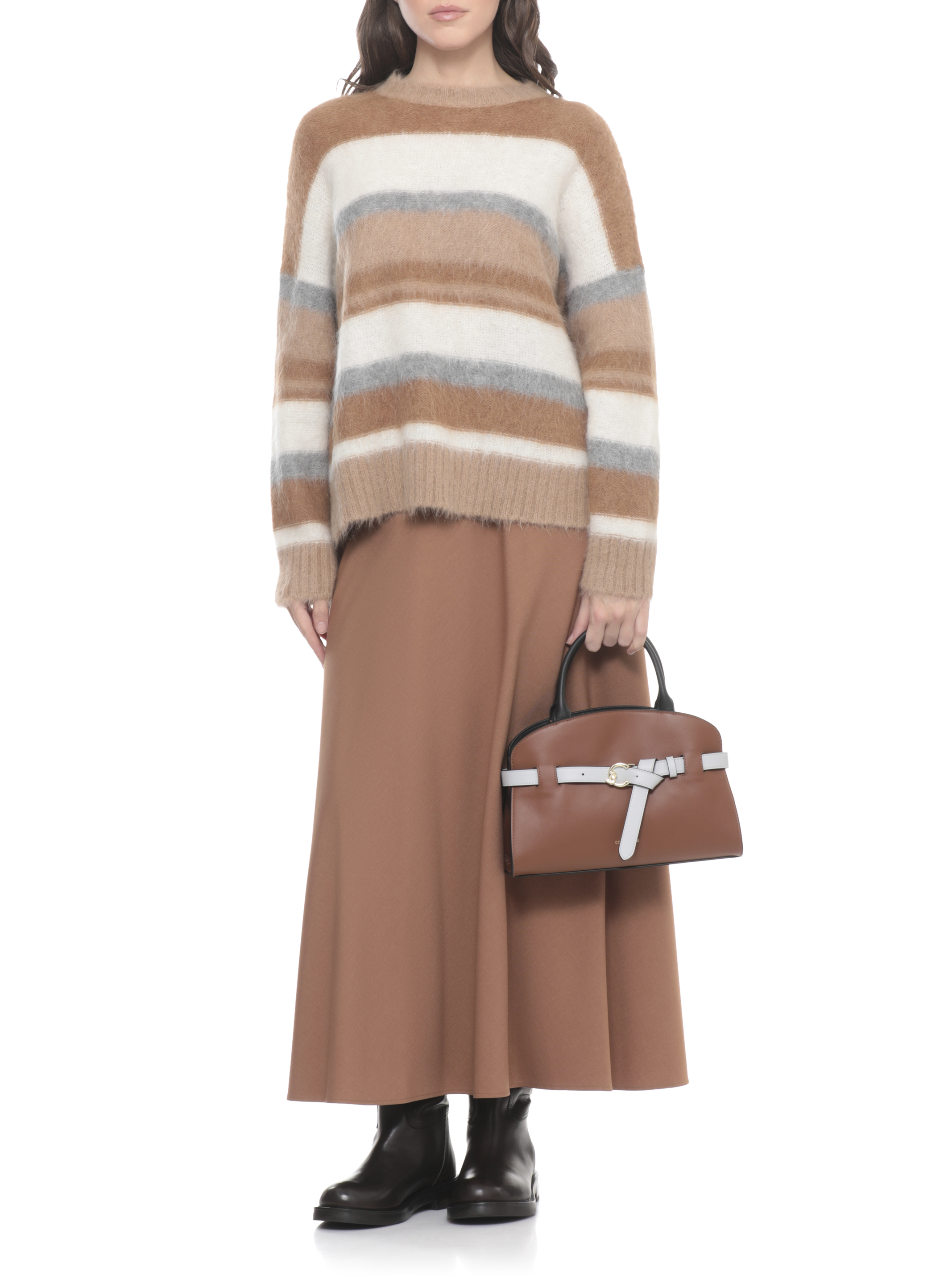 Coccinelle Bags.. Brown E1TLC180201SABINETRICOLOR716 (COCCINELLE / ハンドバッグ・ショルダーバッグ ) | COCCINELLE (コチネレ)(1)