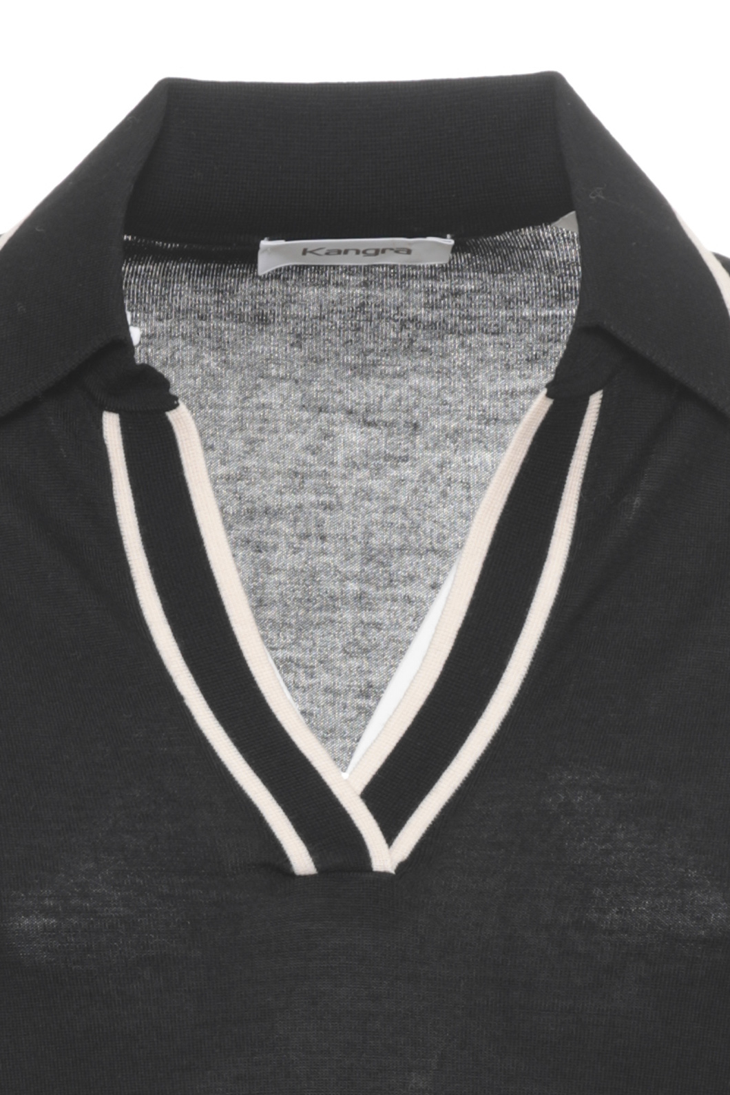 Kangra T-shirts and Polos Black 290203013 (Kangra / ニット・セーター・カーディガン ) | Kangra (カングラ)(2)