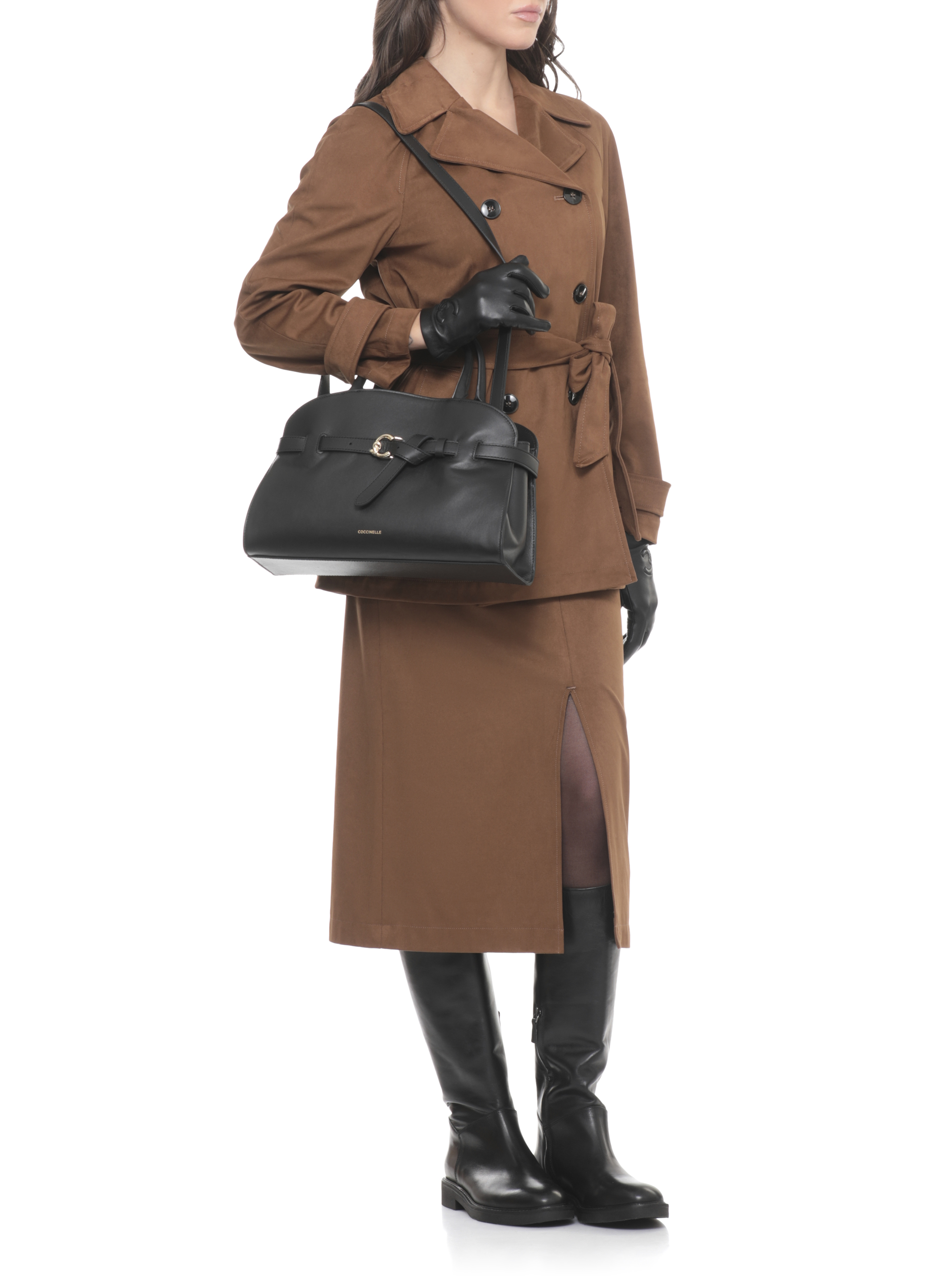 Coccinelle Bags.. Black E1TLA180401SABINE001 (COCCINELLE / ハンドバッグ・ショルダーバッグ ) | COCCINELLE (コチネレ)(6)