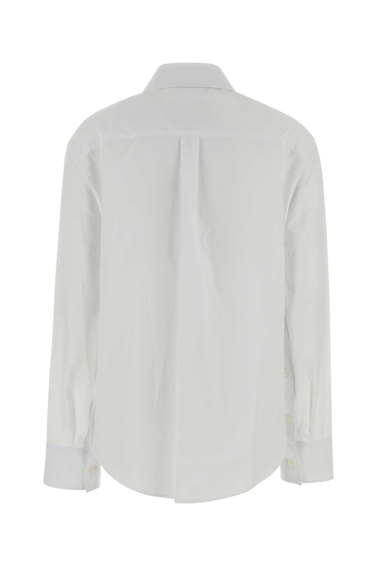 White cotton shirt 126CCH119CO00800001 (Courrèges / シャツ・ブラウス ) | Courrèges (クレージュ)(1)