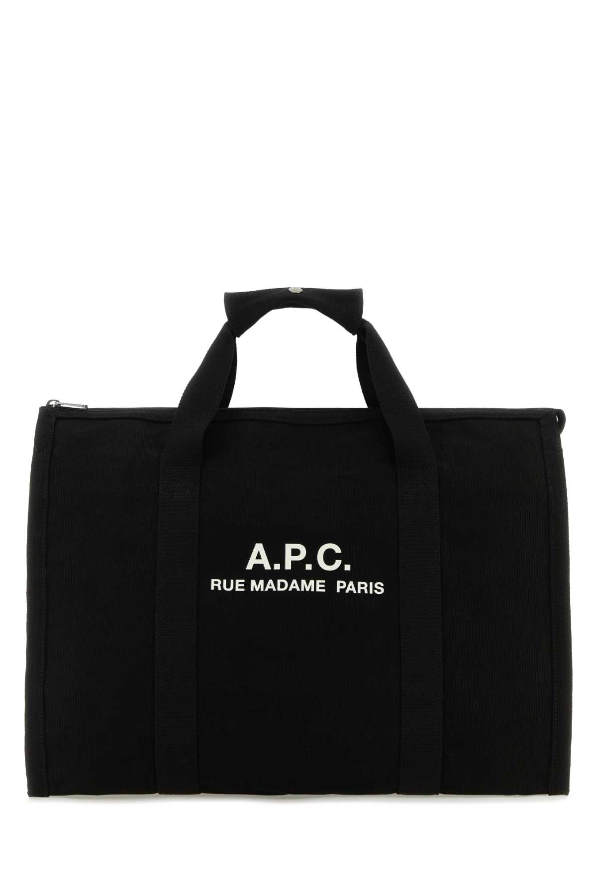 Black canvas Recuperation shopping bag CODBMH62230LZZ (A.P.C. / トートバッグ ) | A.P.C. (アーペーセー)