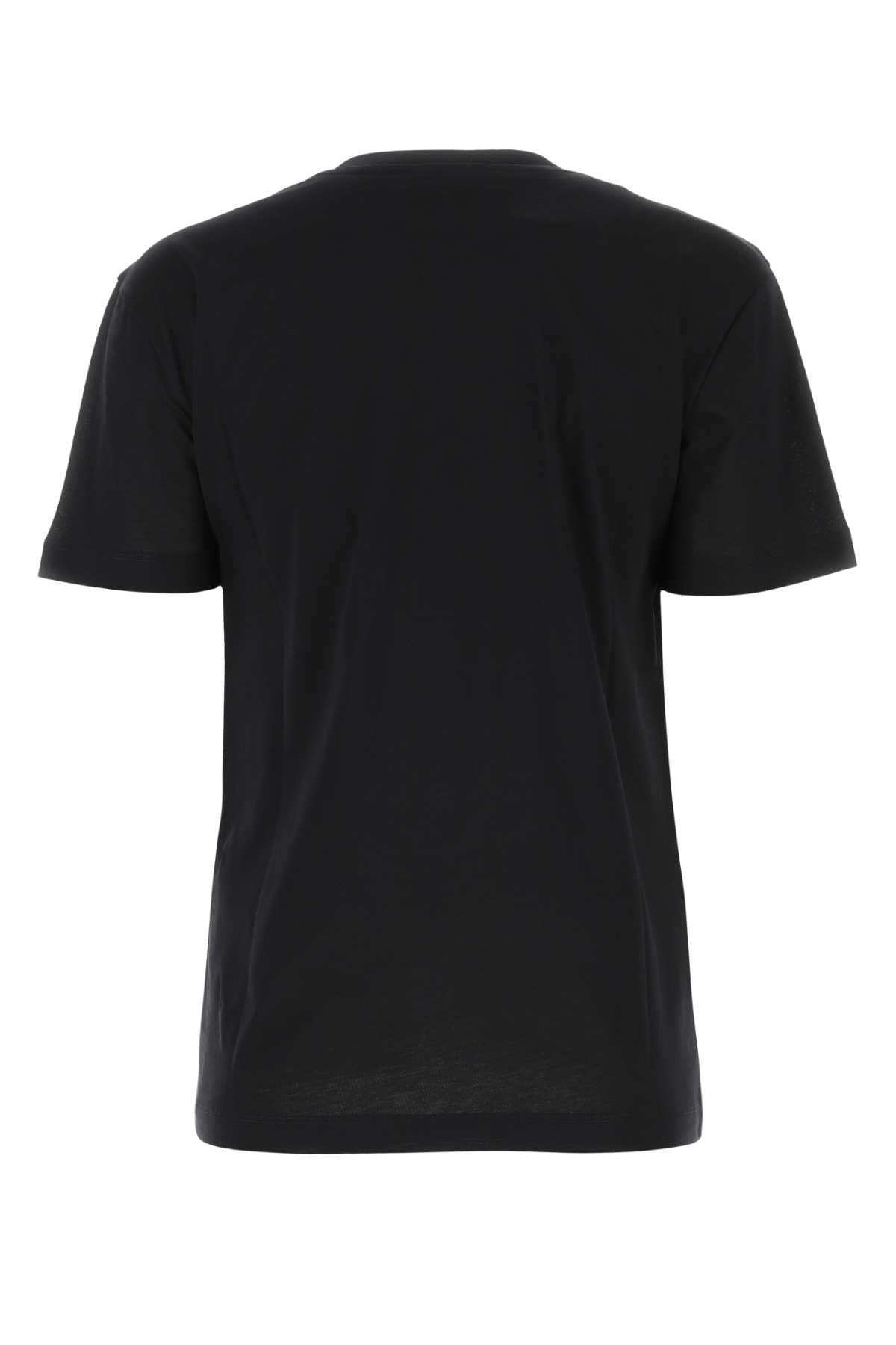 Black cotton t-shirt JE0299999999B (Patou / Tシャツ・カットソー ) | Patou (パトゥ)(1)