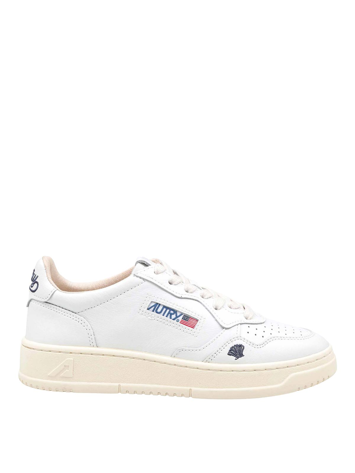 Medalist Low Sneakers in White Leather AULWHP01 (AUTRY / スニーカー ) | AUTRY (オートリー)