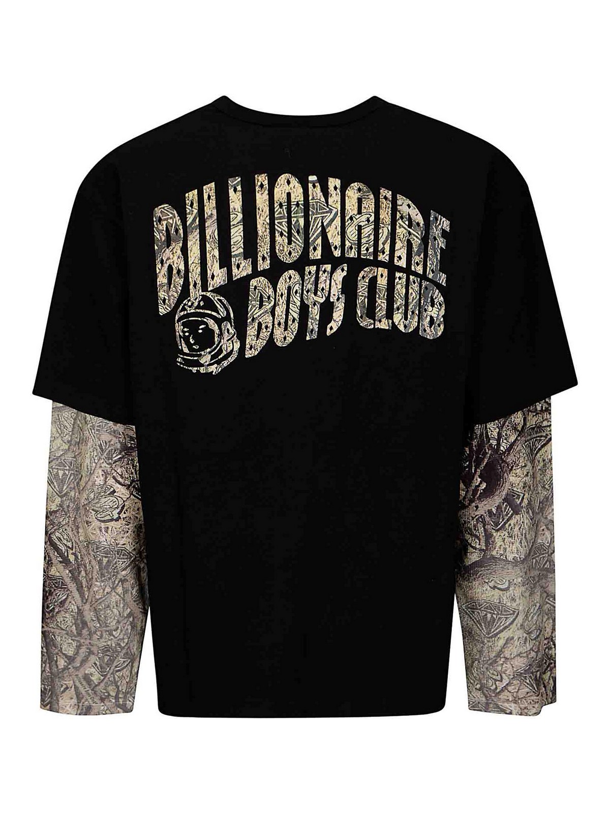 Diamonds & Dollars Tree Camo Mock Ls T-Shirt B25439BLACK (BILLIONAIRE / Tシャツ・カットソー ) | BILLIONAIRE (ビリオネア)(1)