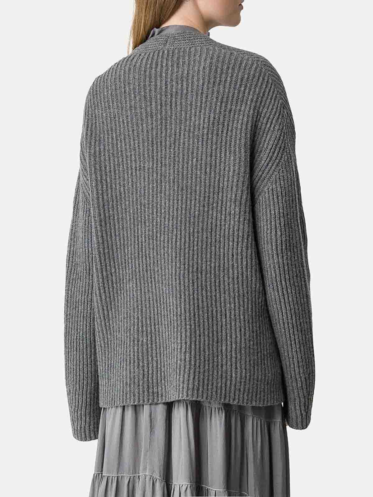 Gray sweater 14436MYKNIT7013 (forte_forte / ニット・セーター・カーディガン ) | forte_forte (フォルテ フォルテ)(1)