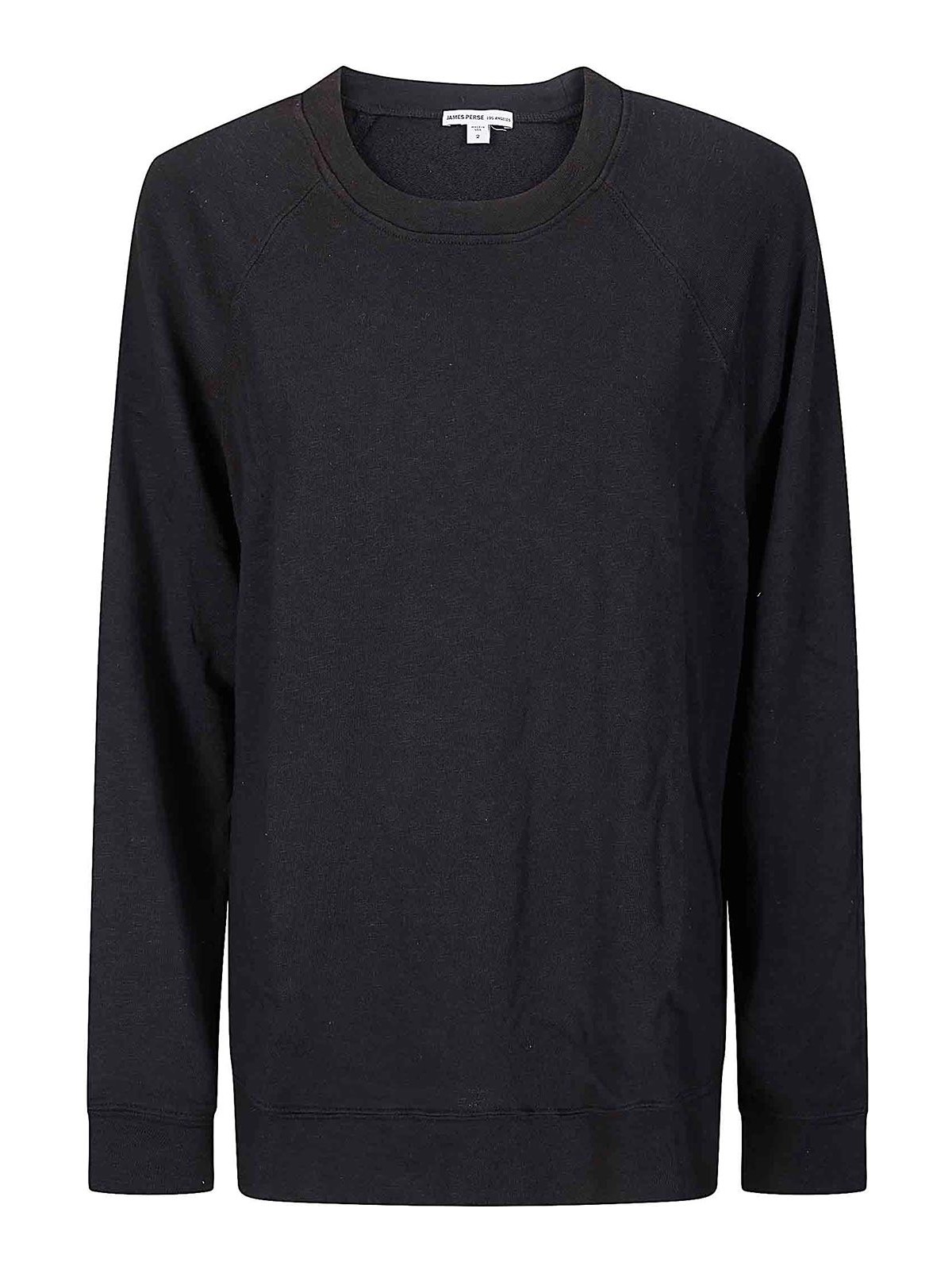 French Terry Relaxed Sweatshirt WXA3657BLK (JAMES PERSE / スウェット・フーディー ) | JAMES PERSE (ジェームス パース)