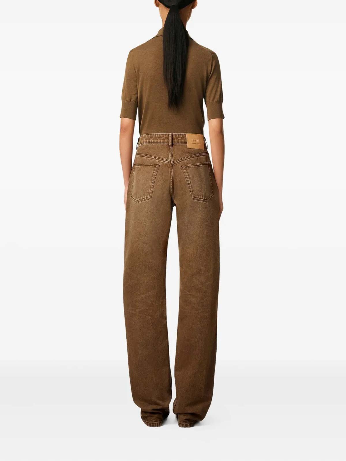 Denim Trousers H25FTR450DE0112 (AMI Paris / パンツ ) | AMI Paris (アミパリス)(2)