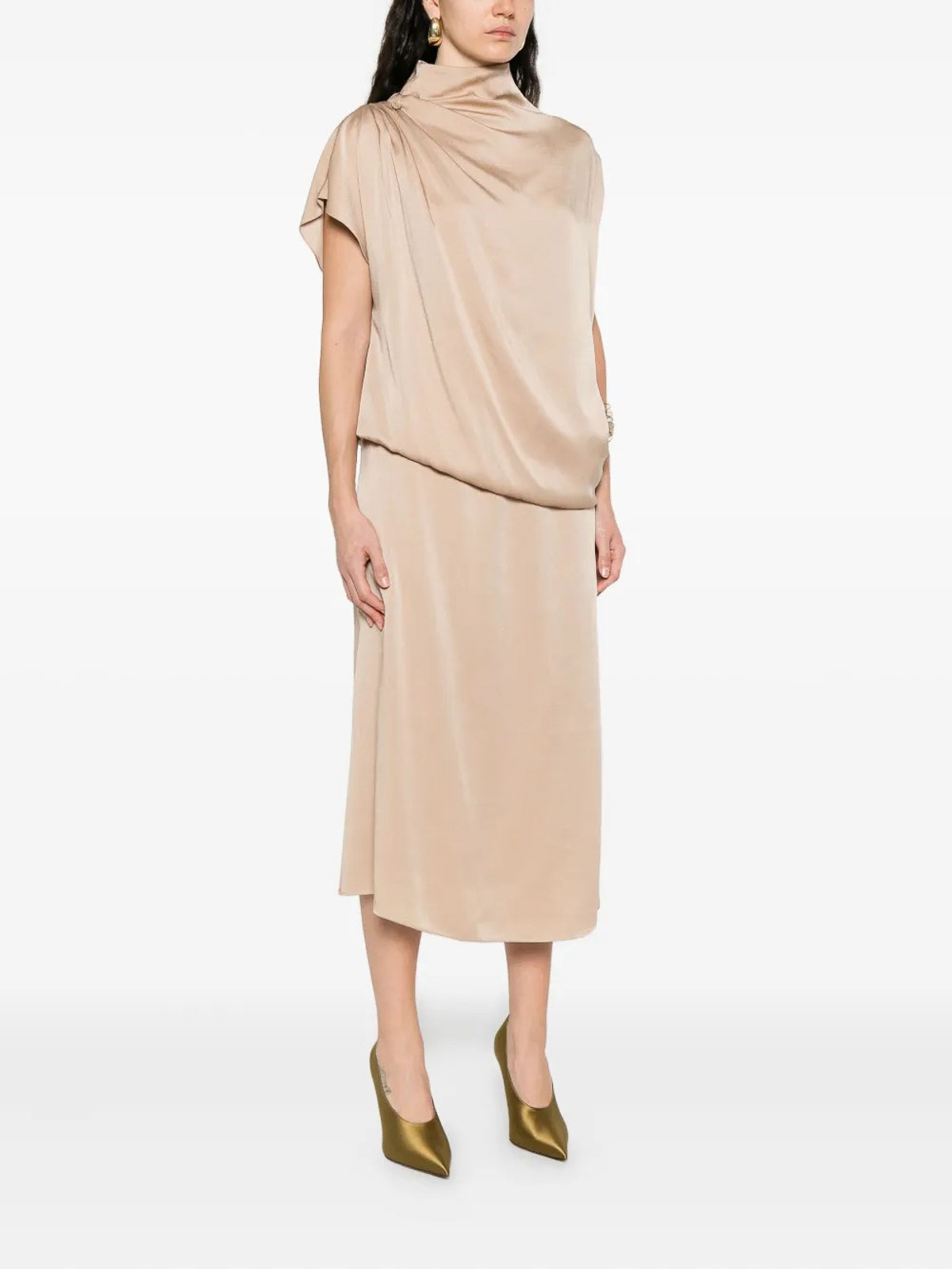 Peplum Dress ABD215F169L5960157 (FABIANA FILIPPI / ニット・セーター・カーディガン ) | FABIANA FILIPPI (ファビアナフィリッピ)(1)