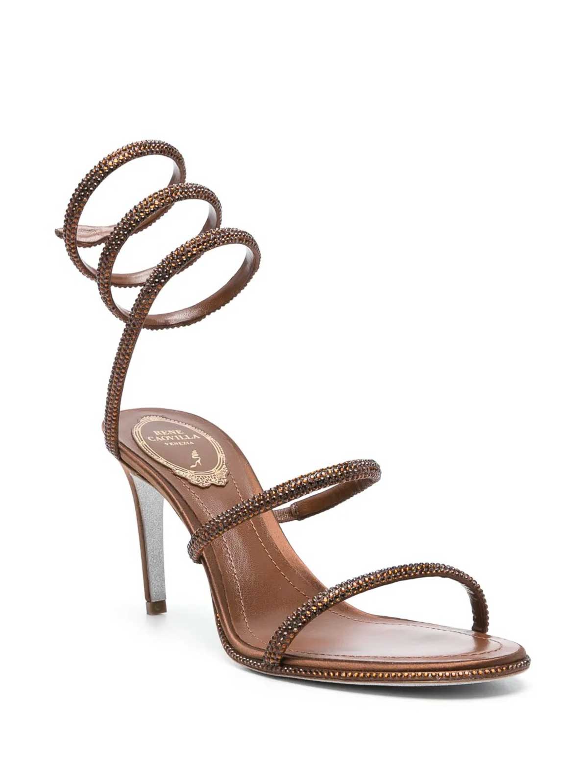 Cleo Sandal C12538080R001X033BROWN (RENE CAOVILLA / サンダル ) | RENE CAOVILLA (レネ カオヴィラ)(1)