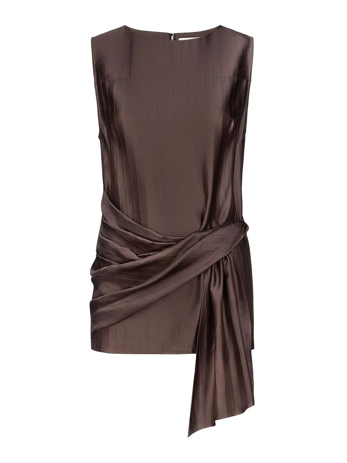 Fonda FONDADARKBROWN (LOULOU STUDIO / シャツ・ブラウス ) | LOULOU STUDIO (ルルスタジオ)