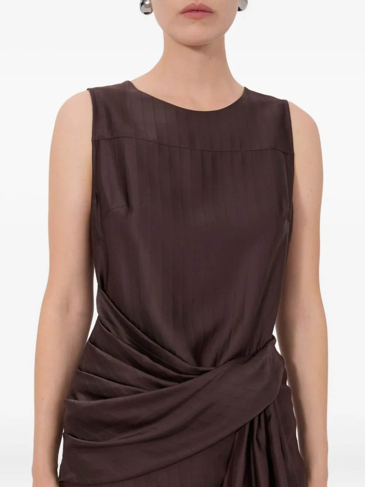 Fonda FONDADARKBROWN (LOULOU STUDIO / シャツ・ブラウス ) | LOULOU STUDIO (ルルスタジオ)(2)