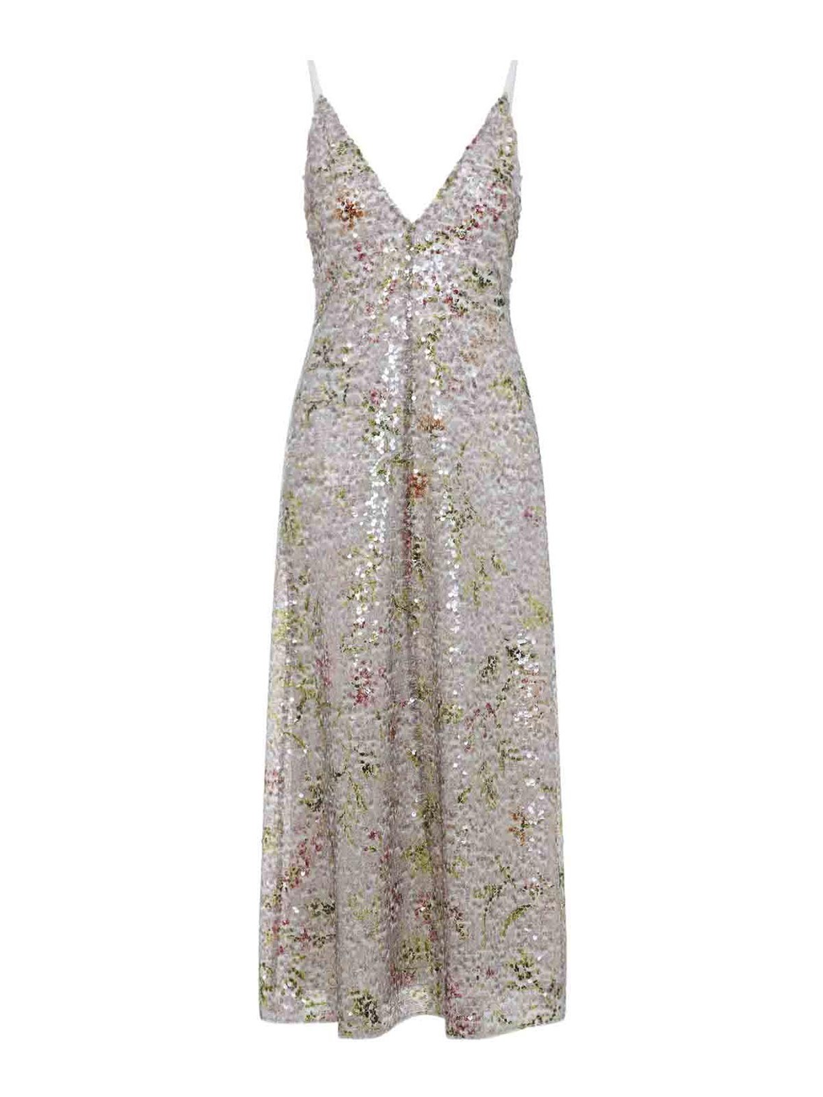 Paillettes Long Dress 045116461888 (ALBERTA FERRETTI / ワンピース・ドレス・オールインワン ) | ALBERTA FERRETTI (アルベルタ フェレッティ)