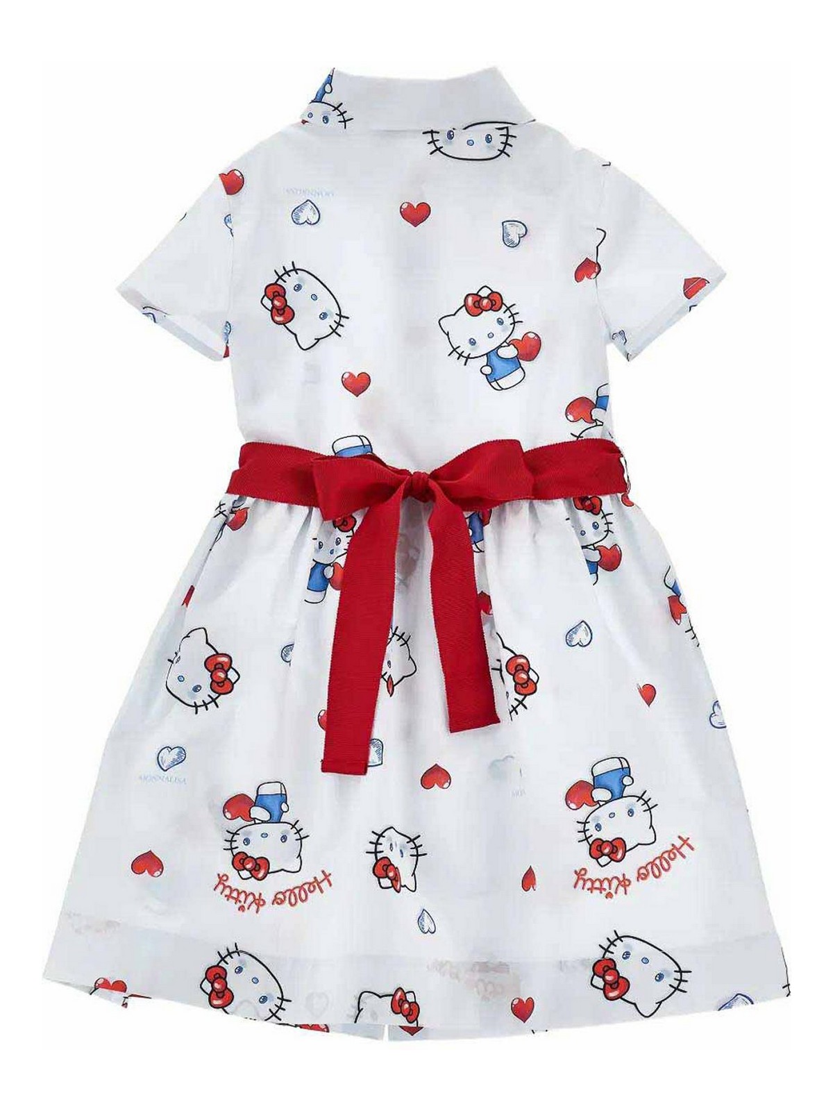 Dress With Print 11G91876050099 (MONNALISA / ワンピース・ドレス・オールインワン ) | MONNALISA (モナリザ)(1)