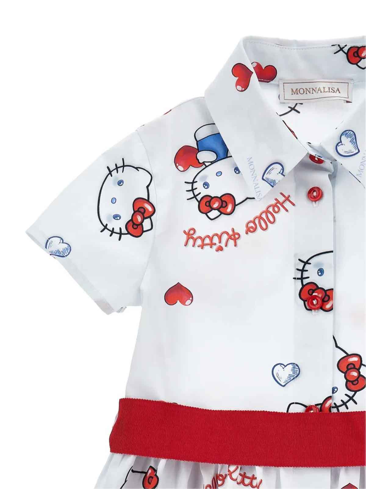 Dress With Print 11G91876050099 (MONNALISA / ワンピース・ドレス・オールインワン ) | MONNALISA (モナリザ)(2)