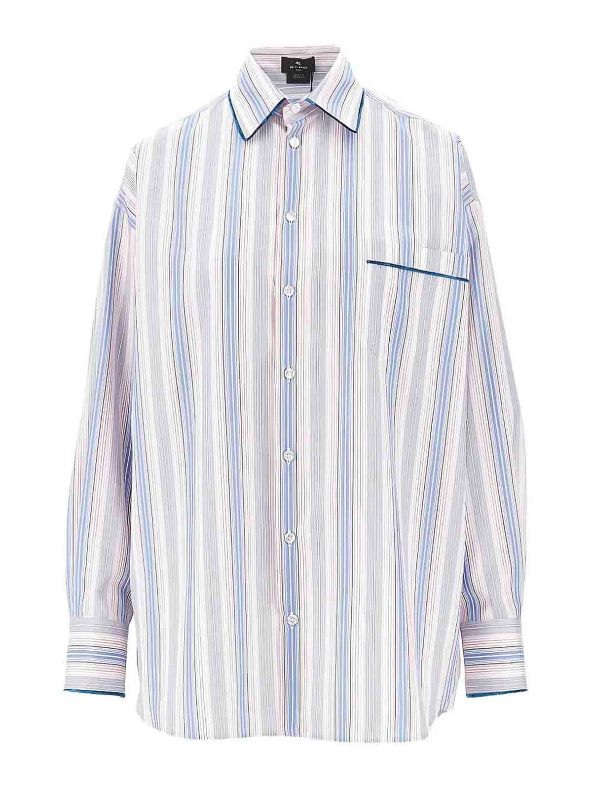 Multicolor Striped Shirt WRIA2899TR580S9880 (ETRO / シャツ・ブラウス ) | ETRO (エトロ)