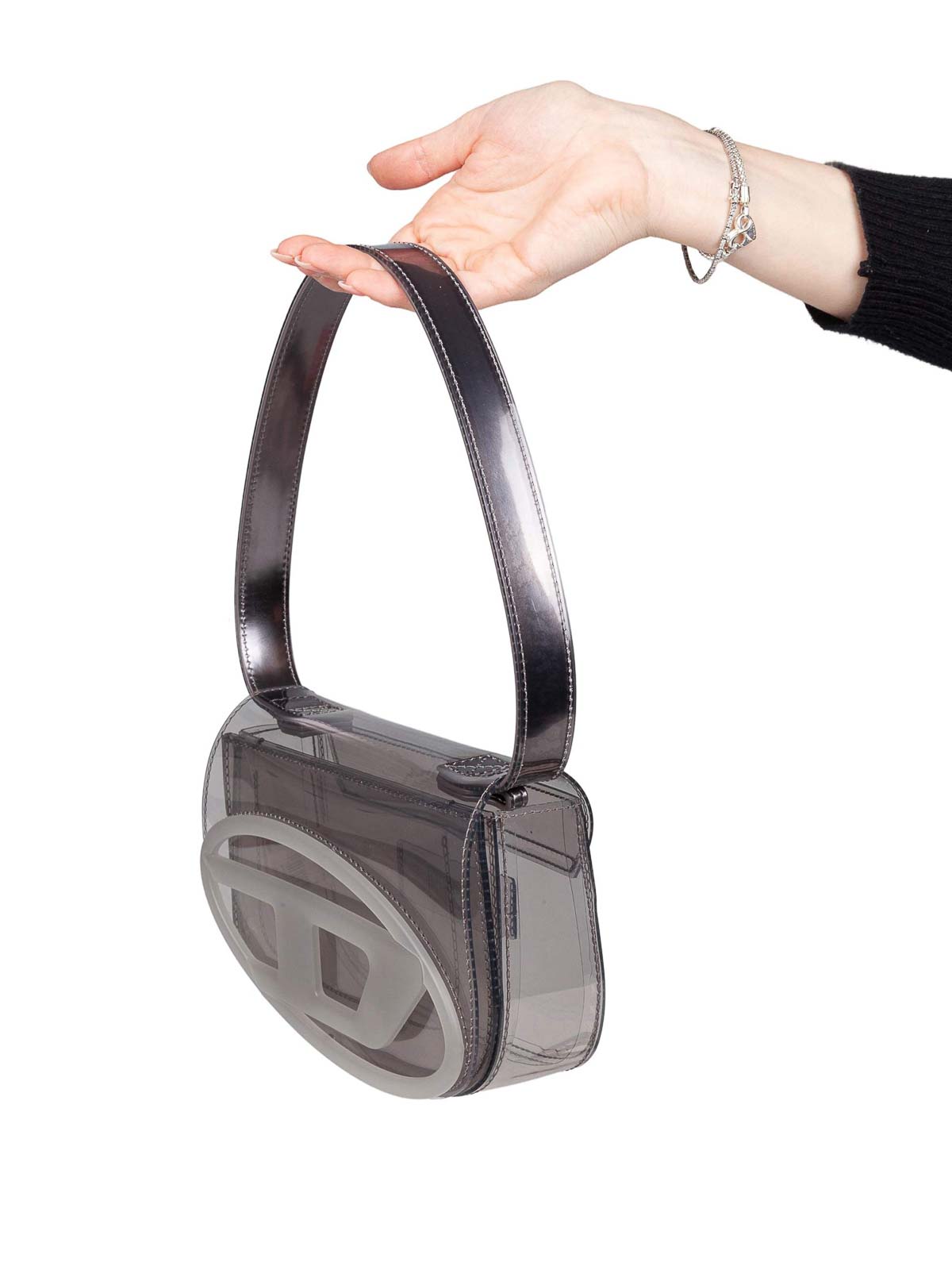 1Dr Hand Bag In Gray Tpu X08396P8763T0844 (Diesel / トートバッグ ) | Diesel (ディーゼル)(1)