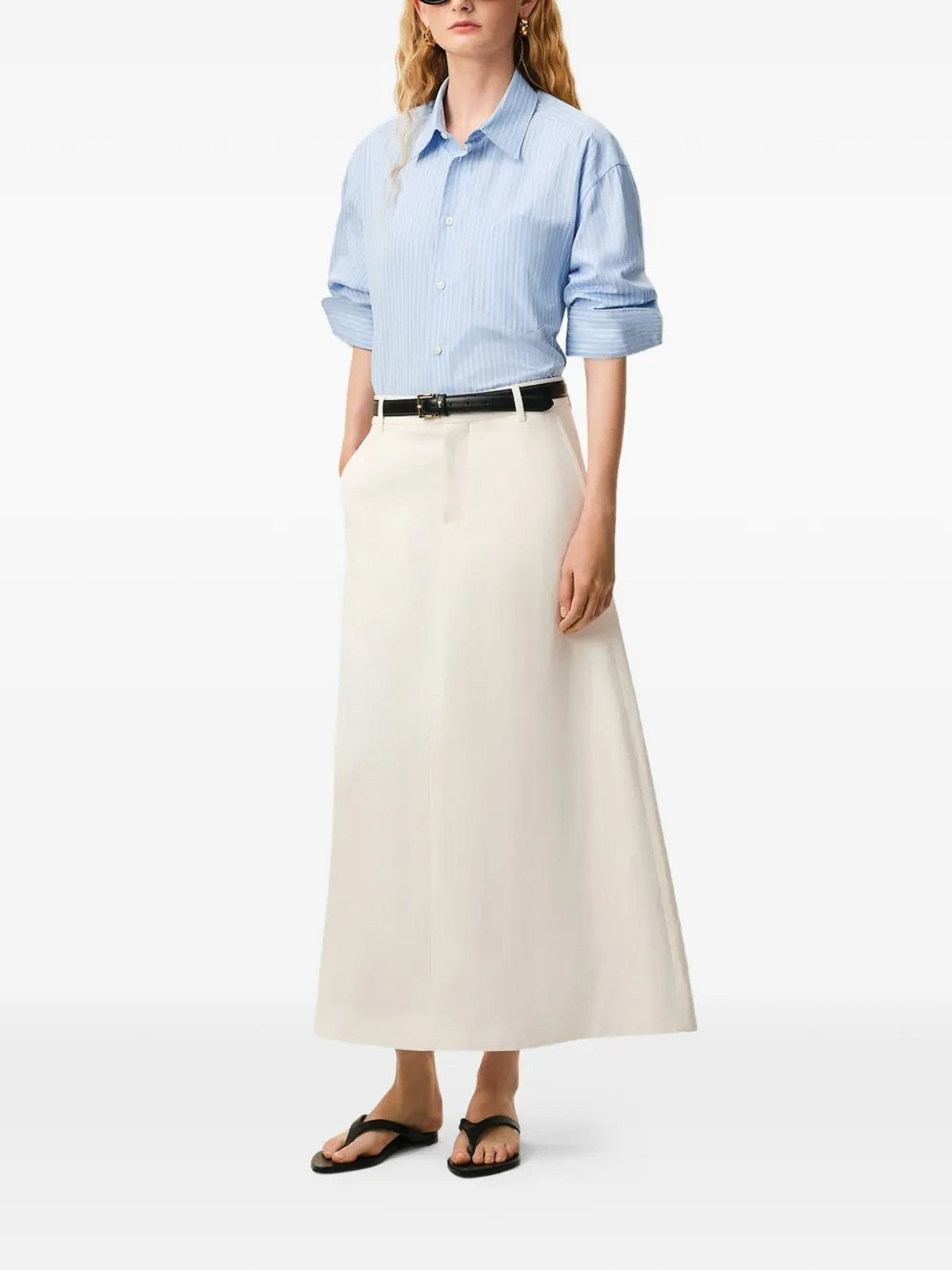 Stripe Shirt USH766C002194844 (AMI Paris / シャツ・ブラウス ) | AMI Paris (アミパリス)(1)