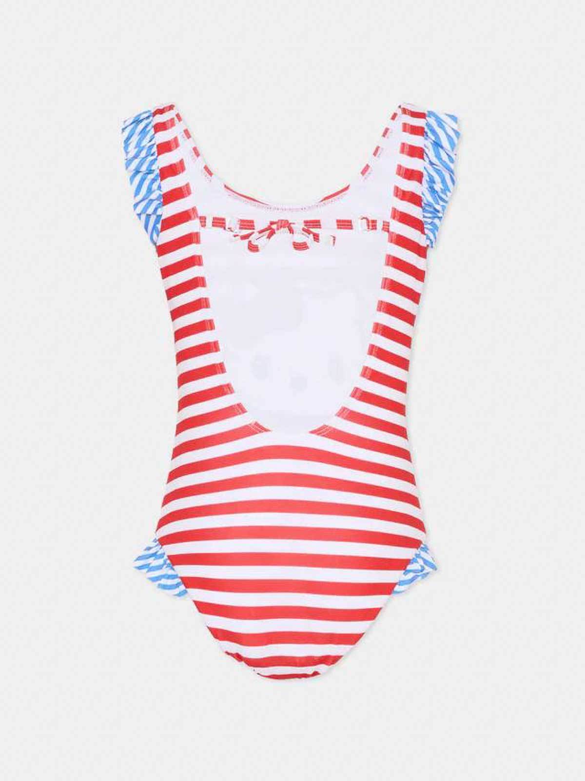 One-piece swimsuit with print 19G00170504499 (MONNALISA / スイムウェア ) | MONNALISA (モナリザ)(1)