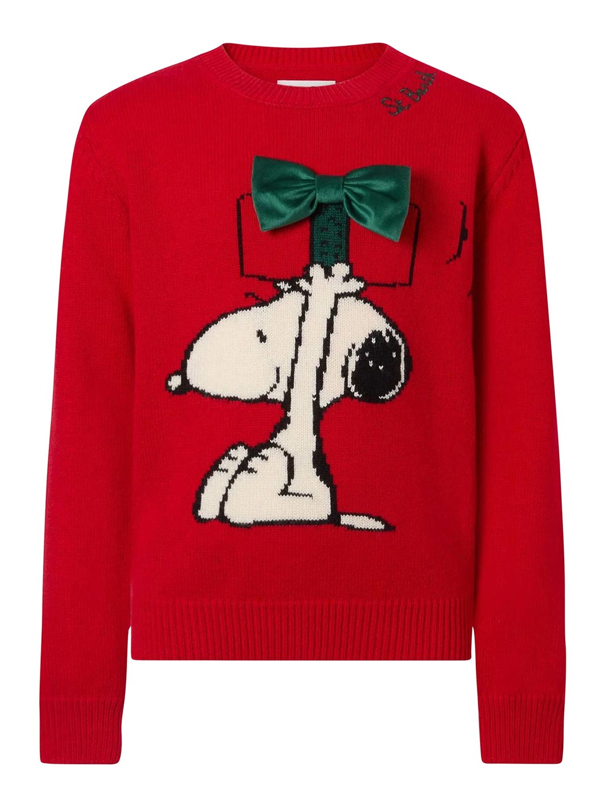 Pull With Application PRC0001PRINCESS02260I41BOWPATCH (MC2 SAINT BARTH / ニット・セーター・カーディガン ) | MC2 SAINT BARTH (エムシーツーセイントバース)