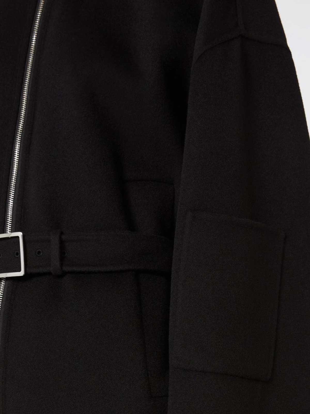 Black Agora Bomber 612081021600012 (Sportmax / カジュアルジャケット ) | Sportmax (スポーツマックス)(3)