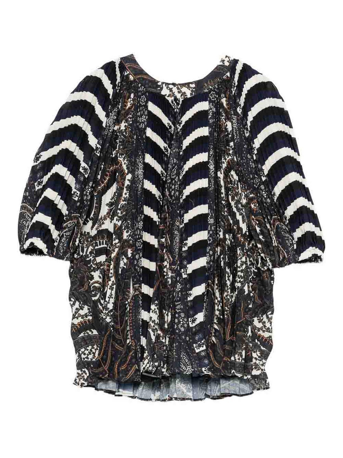 Dafne Pleated Blouson FA250207ECL (ULLA JOHNSON / シャツ・ブラウス ) | ULLA JOHNSON (ウラ ジョンソン)