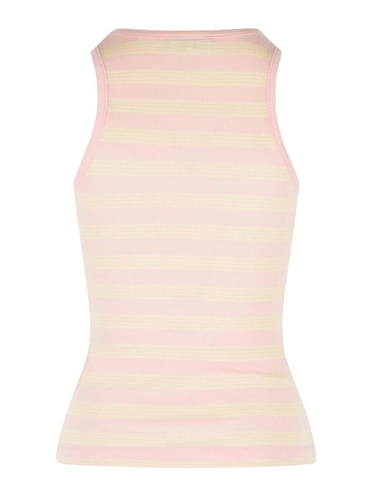 Pink Stretch Cotton Tank Top A1050049868 (GANNI / タンクトップ・キャミソール ) | GANNI (ガニー)(1)