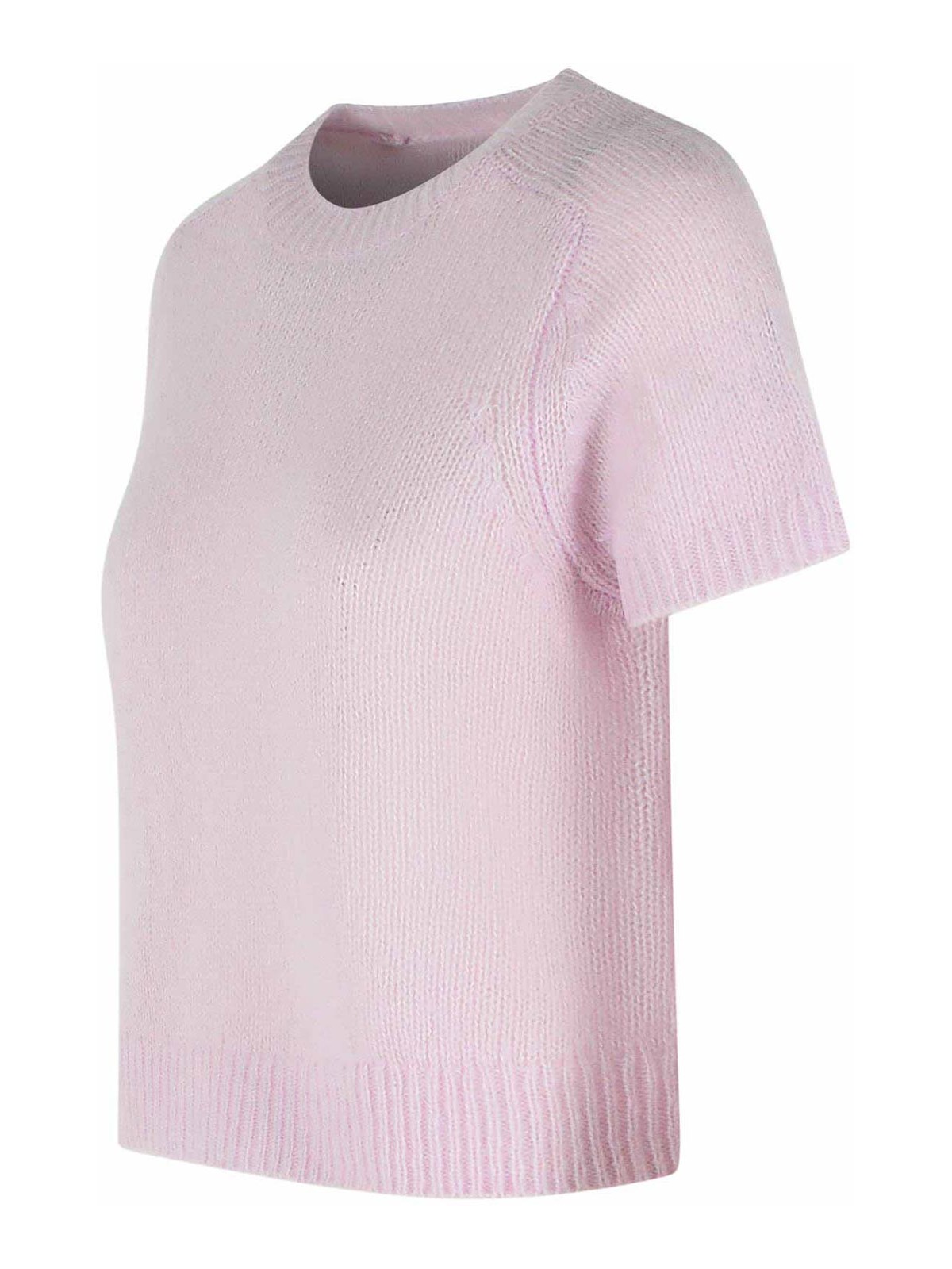 Siona Soft Dahlia Cashmere And Silk T-Shirt 2026024DAHLIA (LISA YANG / Tシャツ・カットソー ) | LISA YANG (リサ ヤン)(2)