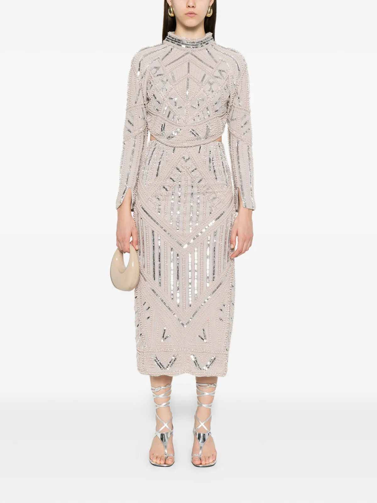 Gonna Paillettes 14379MYSKIRT7018 (forte_forte / スカート ) | forte_forte (フォルテ フォルテ)(1)