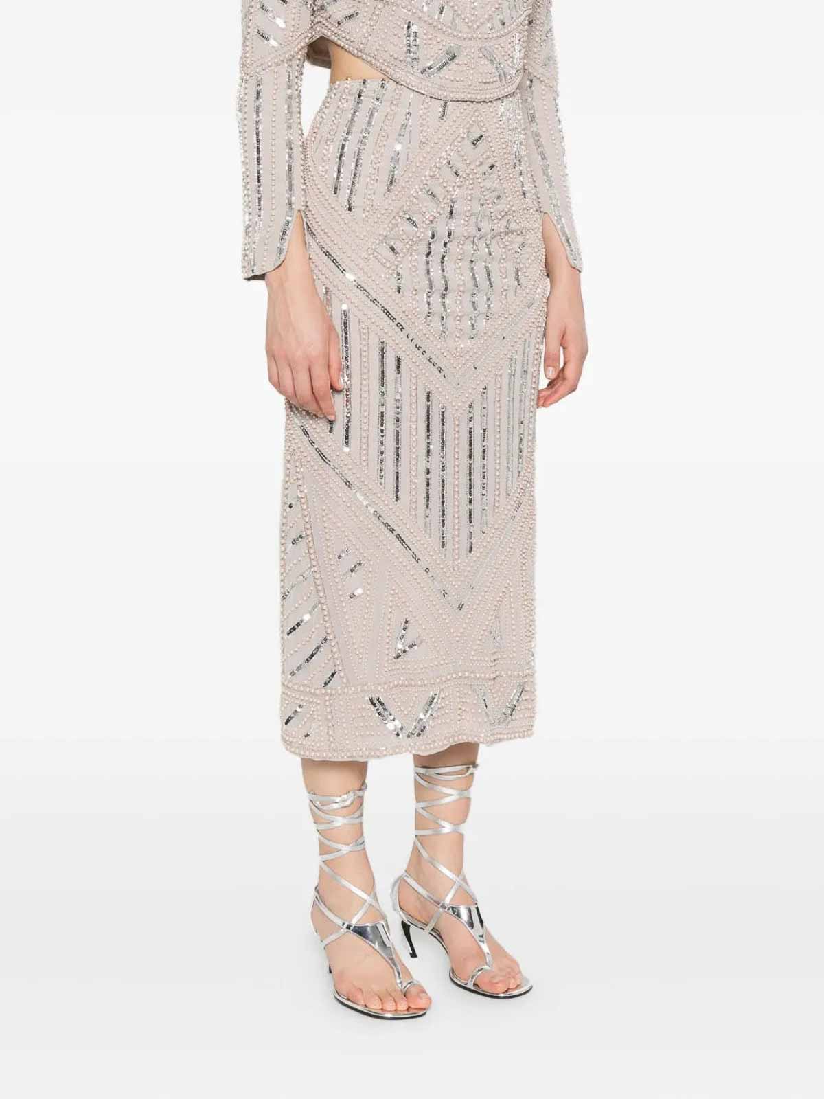 Gonna Paillettes 14379MYSKIRT7018 (forte_forte / スカート ) | forte_forte (フォルテ フォルテ)(2)