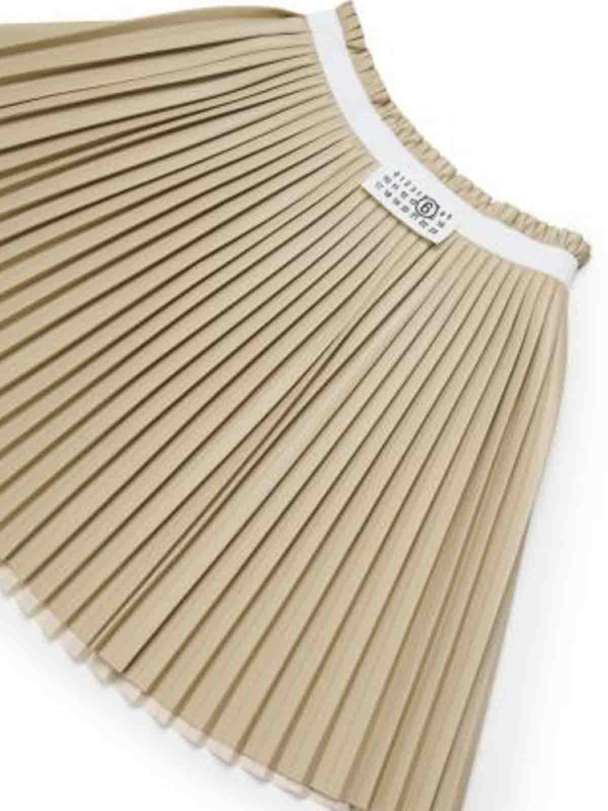 Pleated mini skirt M60999MM07FM6709 (MM6 Maison Margiela / スカート ) | MM6 Maison Margiela (エムエムシックス)(2)