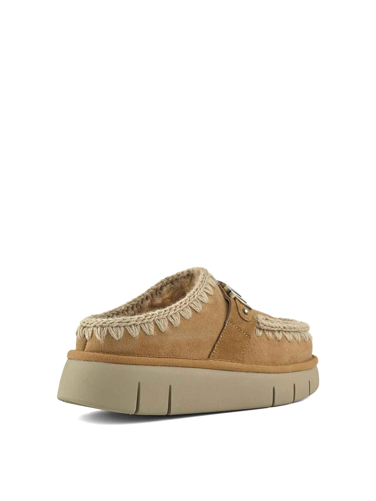 Eskimo Slipper Women Beige FW531001ASAV (mou / サンダル ) | mou (ムー)(2)