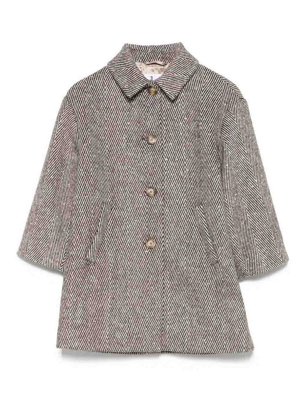 Coat With Sequins A25GGP0010W5017191 (il gufo / コート ) | il gufo (イルグッフォ)